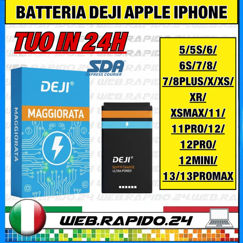 Batteria deji potenziata - batteria,