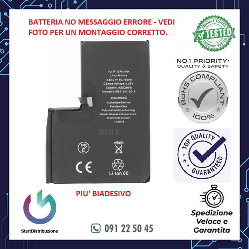 Batteria ricambio per - batteria,